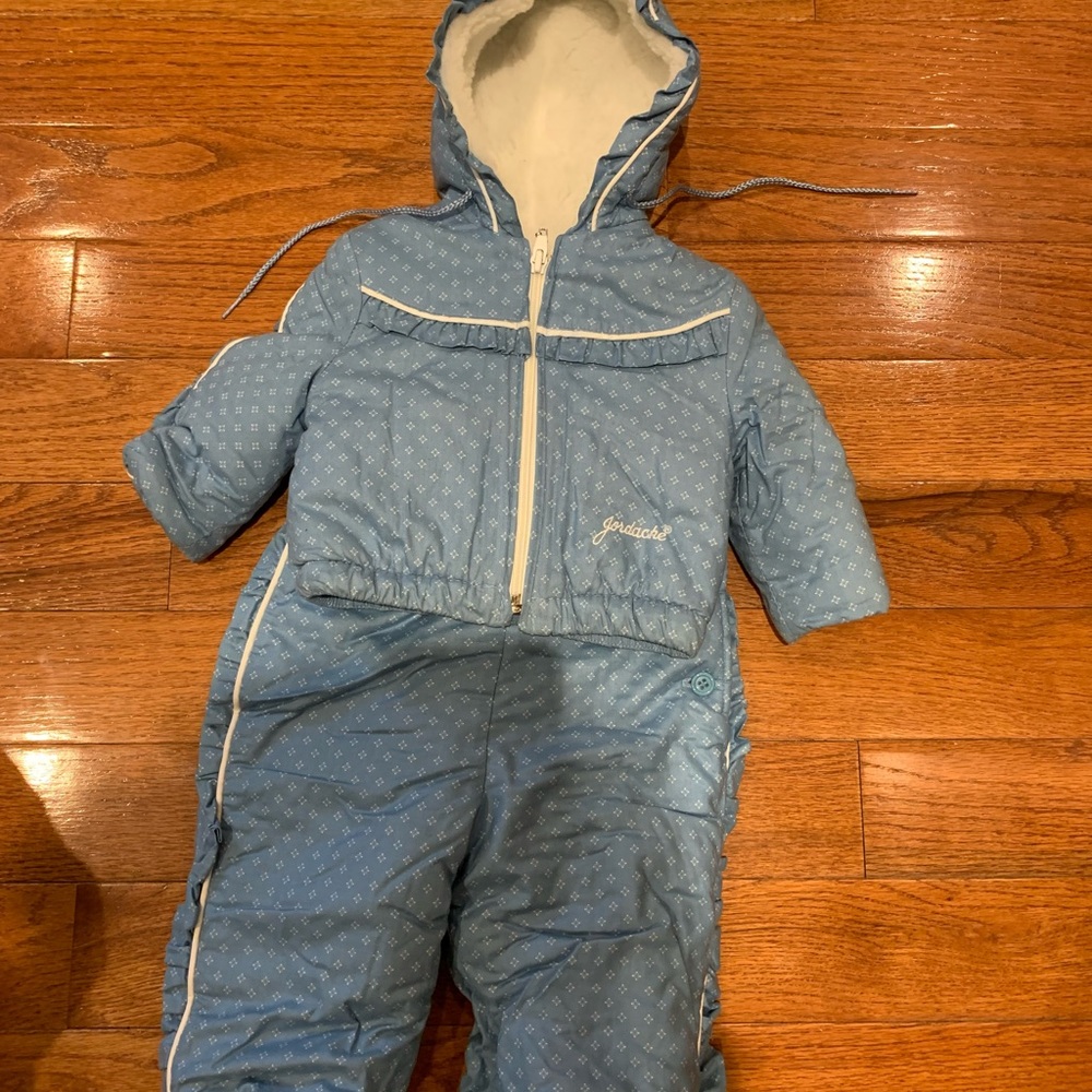 1990s Jordache 2-Piece Snowsuit 12 mo